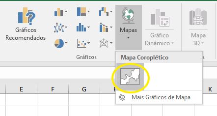 Criar um Gráfico de Mapa Excel 2016 Tudo Excel