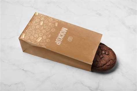 Premium Psd Dessert Packaging Mockup Design