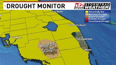 Moderate drought underway in parts of South Florida | WPEC