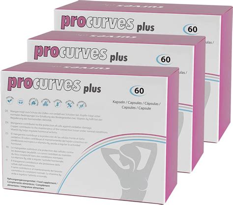 Amazon 3 Procurves Plus Natural Breast Enhancement Pills By Procurves