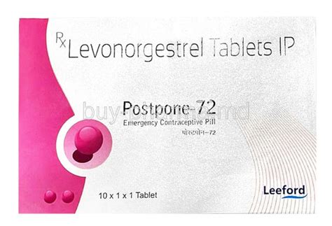 Buy Postpone 72 Levonorgestrel Online