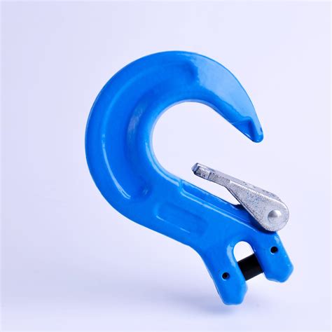 Electric Galvanized Eye Slip Hook With Safety Latch Rigging Hardware