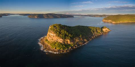 Lion Island And Broken Bay Aerial 67725 Photo Photograph Image R