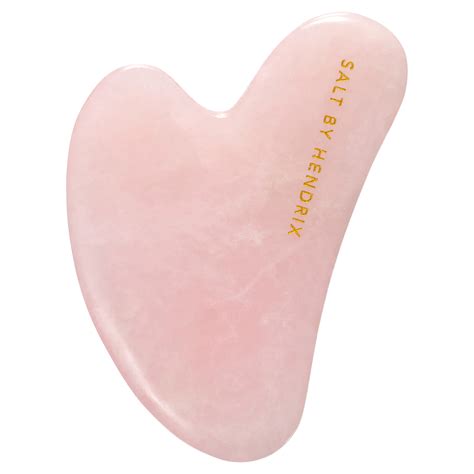 Rose Quartz Gua Sha Salt By Hendrix The Facial Hub Brisbane