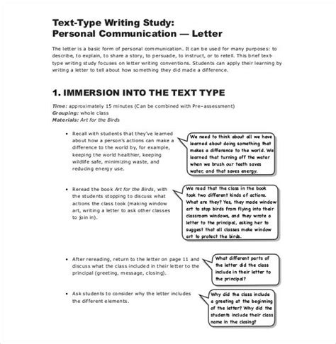 44 Personal Letter Templates Pdf Doc