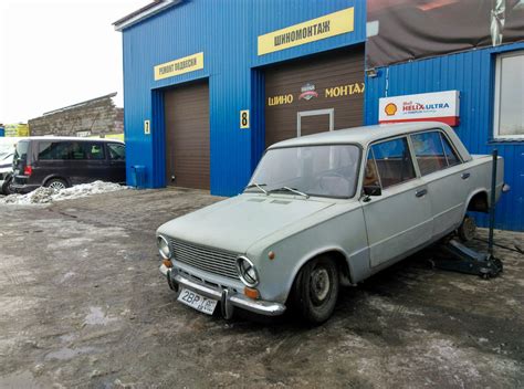 Переобул зад на зиму или о том как появился зацеп — Lada 2101 13 л