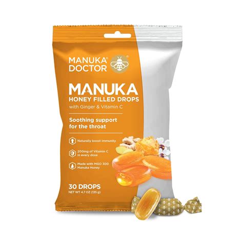 Amazon.com : Manuka Doctor Cough Drops, Manuka Middles, 30 Honey Filled