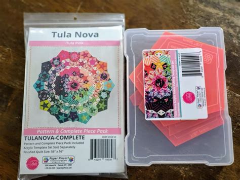 Tula Pink Nova EPP Kit English Paper Piecing By Paper Pieces Etsy