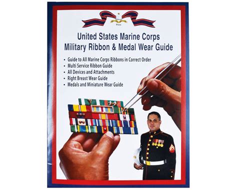 USMC Military Ribbon Medal Wear Guide Softback Book