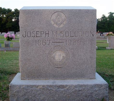 Joseph Marion Solomon Find A Grave Memorial