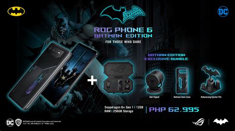 ASUS Launches The ROG Phone 6D Ultimate And ROG Phone 6 Batman Edition