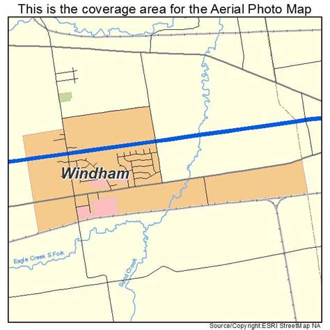 Aerial Photography Map of Windham, OH Ohio