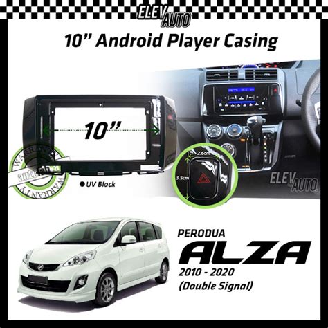 Perodua Alza Android Player Casing With Player Socket