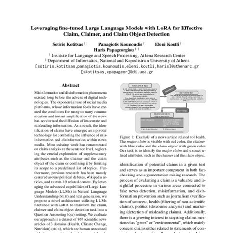 Leveraging Fine Tuned Large Language Models With Lora For Effective