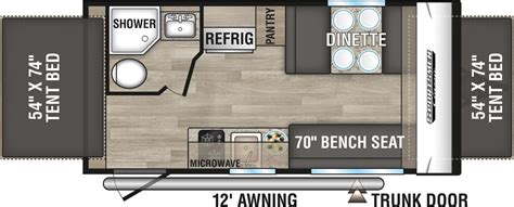 Sportsmen Classic Travel Trailer Floorplans KZ RV