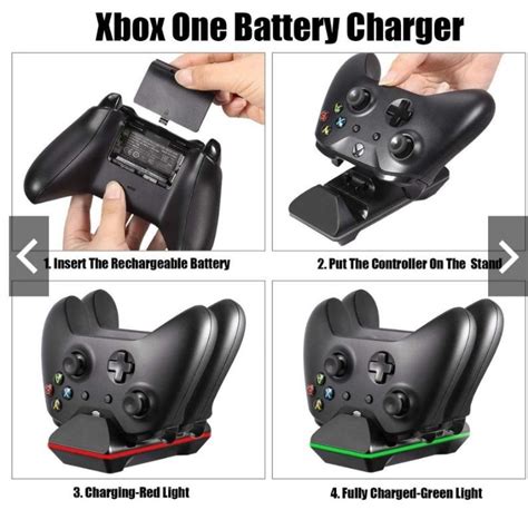 Brand New Vida Xbox One Dual Controller Charger And 2 Battery Pack