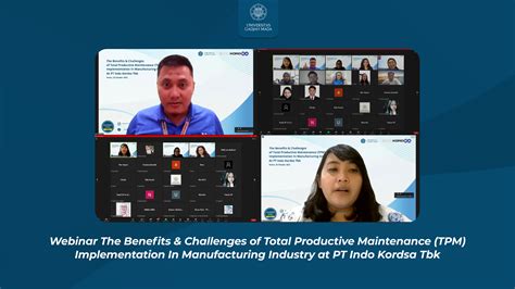 Webinar The Benefits Challenges Of Total Productive Maintenance TPM