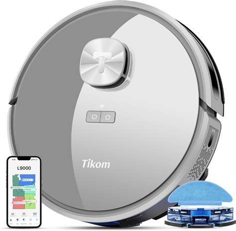 Amazon Tikom Robot Vacuum And Mop Combo L9000 LiDAR Navigation