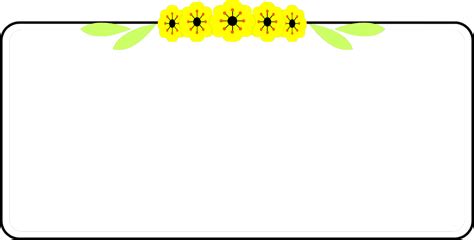 Yellow Border - ClipArt Best