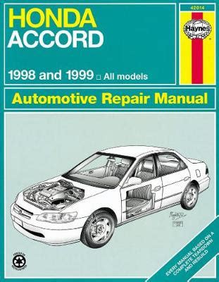 Honda Accord 1998-2002 Repair Manual - Bateman Auto