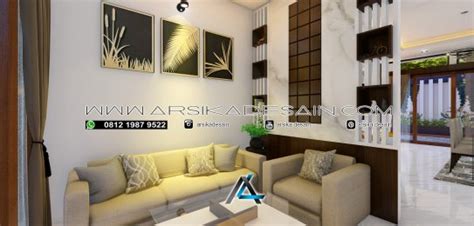 DESAIN INTERIOR RUMAH 16 X 20 Meter Pemilik Bapak Tri Banten