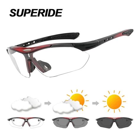 Superde Photochromic Running Okulary Rowerowe M Czy Ni Kobiety Okulary