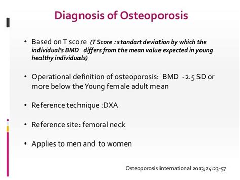 Osteoporosis Epidemiology And Diagnosis