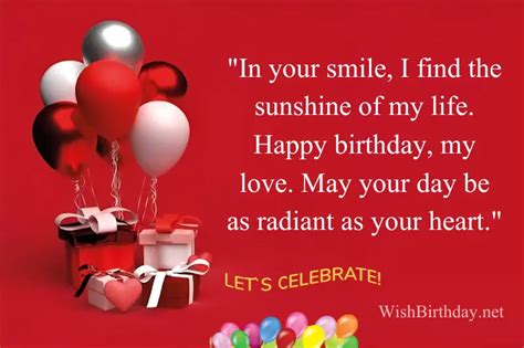 Romantic Happy Birthday My Love Shayari [2024] - Wish Birthday