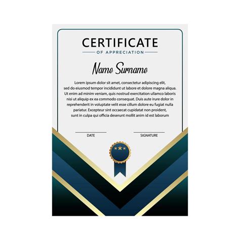 certificate vector design templates isolated  white background
