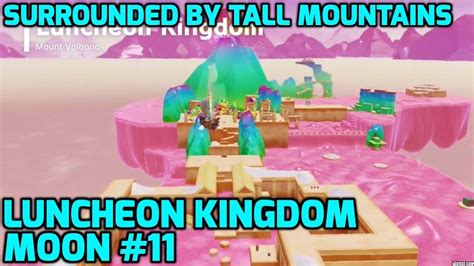 Super Mario Odyssey Luncheon Kingdom Moon 11 Surrounded By Tall