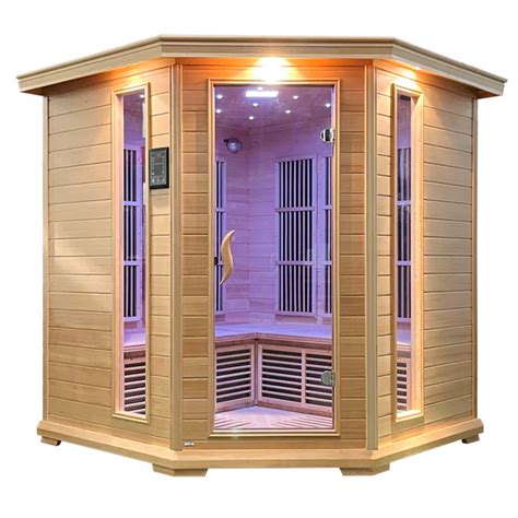 SteamSpa Home Sauna 4-5 Person Hemlock Indoor Spa - Perfect for Oxygen ...