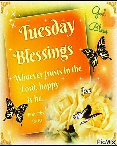 Animated Tuesday Blessing Pictures, Photos, and Images for Facebook, Tumblr, Pinterest, and Twitter