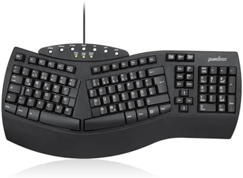 PERIBOARD 512 B Teclado ergonómico con cable diseño dividido teclas