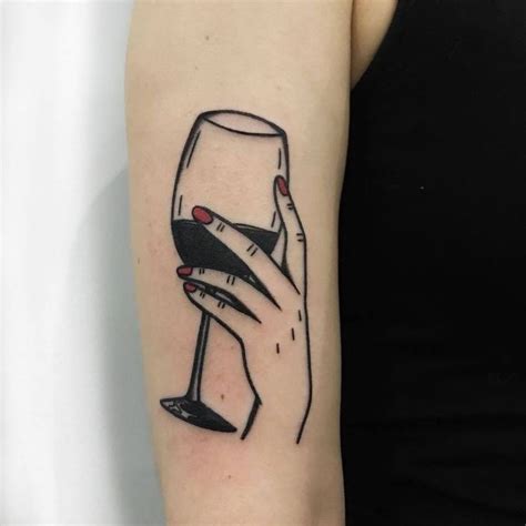 Los Mejores Tatuajes De Vino Tinto Lo Mejor De