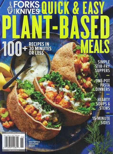 Forks Over Knives Magazine Plant Based Meals 2022 Etsy