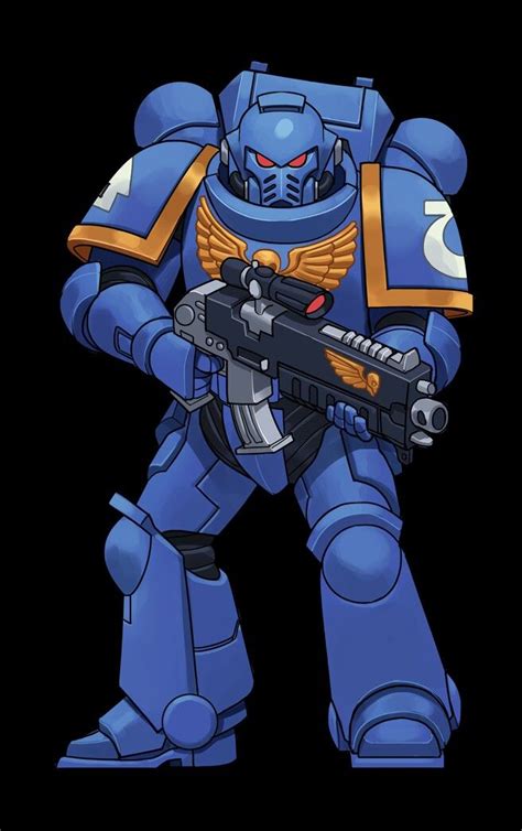 Pin Von Jadi11 Auf Favorite 40k Ultramarines Dunkle Phantasie Kunst