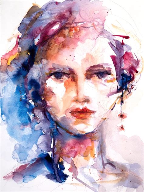 Female Portraits Watercolor