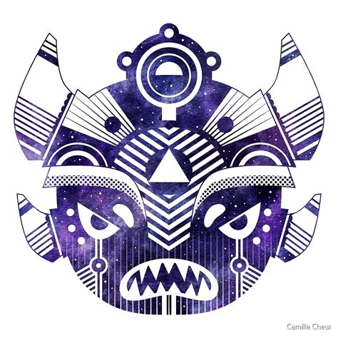 "Space Demon" by Camille Chew | Redbubble