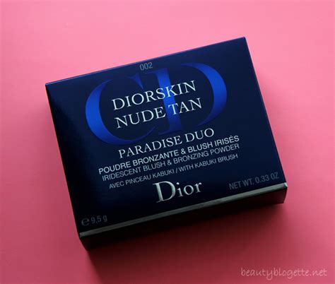 Dior Diorskin Nude Tan Paradise Duo In 002 Coral Glow Beauty Blogette