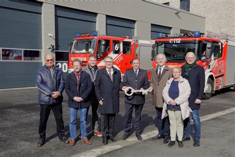 dig übergibt neue Feuerwache 6 in Rheinhausen an Berufsfeuerwehr