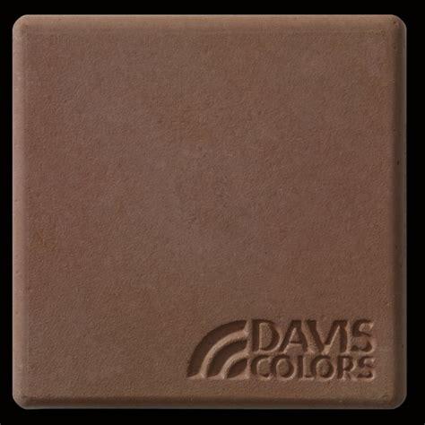 Baja Red - 3 inch x 3 inch sample tile colored with Davis Colors Baja ...