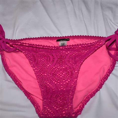 Old Navy Swim Old Navy Pink Sparkle Bikini With Adjustable Sides Poshmark