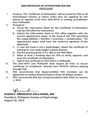 Certificate Of Attestation Fill Online Printable Fillable Blank