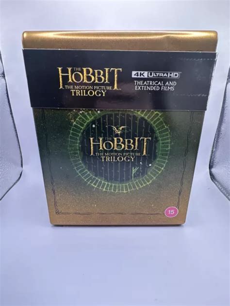 The Hobbit Trilogy Extended K Uhd Blu Ray Steelbook Limited Edition