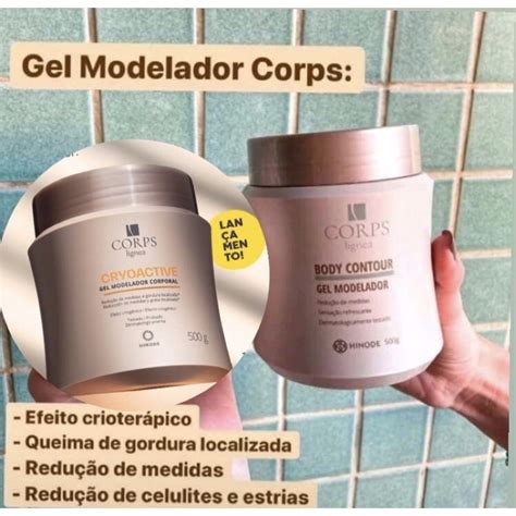 Creme Redutor De Gordura Localizada Corps Lignea 500g Shopee Brasil