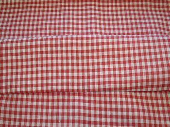 Ткань для в мелкую Красную клеточку "Виши" | Linen fabric, Pure linen ...