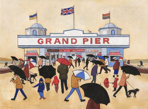 Grand Pier Weston Super Mare Cards Nick Roberts Art