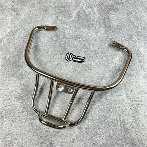 Jual Rear Rack Carrier Luggage Vespa Gts Chrome Model Zelioni Jakarta