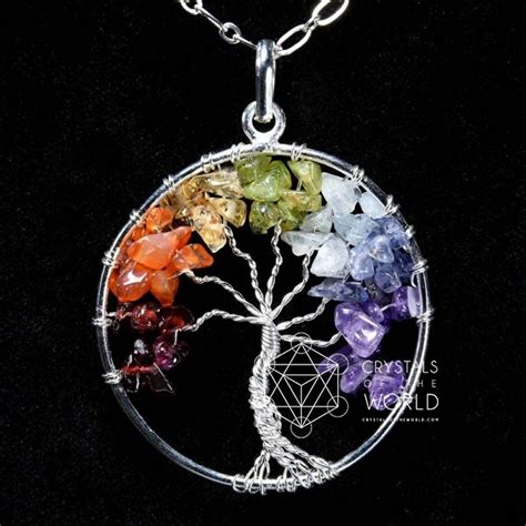 Tree Of Life Pendants Crystals Of The World