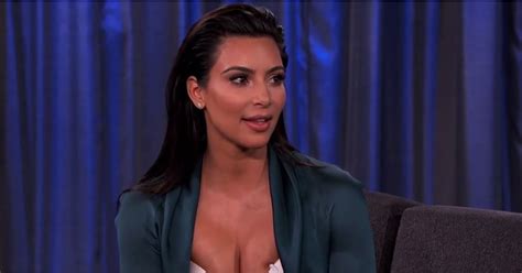 Kim Kardashian Interview on Jimmy Kimmel Live | Video | POPSUGAR Celebrity